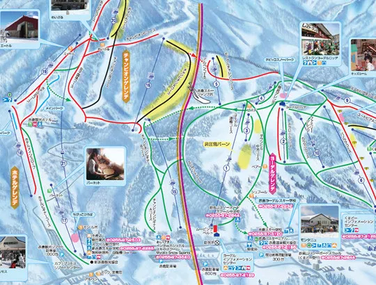 赤倉温泉スキー場情報